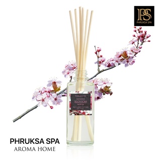 PHRUKSA SPA ก้านไม้หอมปรับอากาศ กลิ่นซากุระ 50 มล. (Reed Diffuser Japanese Blossom)แถมฟรี! ก้านไม้หวาย