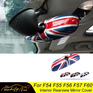 สติกเกอร์ตกแต่งกระจกมองหลังรถยนต์ สําหรับ BMW MINI Cooper JCW S One+ F54 F55 F56 F60 Countryman