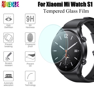 ฟิล์มกระจกนิรภัย ป้องกันรอยขีดข่วนหน้าจอ อุปกรณ์เสริม สําหรับ Xiaomi Mi Watch S1 Mi Watch S1 Smart Watch