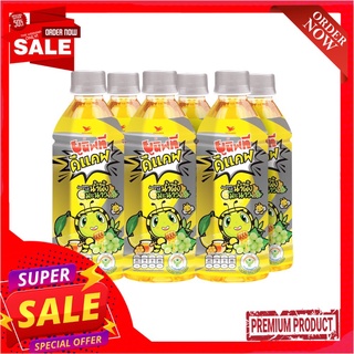 ยูนิฟ ที ดีแคฟ น้ำองุ่นขาวน้ำผึ้งมะนาว 350มล แพ็ค 6UNIF T DECAF WHITE GRAPE HONEY LEMON 350 ML PACK 6