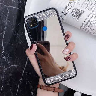 เคส-Diamond Mirror Phone Case For Vivo V21 Y31 Y12S Y20 Y1S Y50 Y17 S1 pro Y11 Y12 Y15 Y30 V17 PRO V15 pro Y91c Y91 V11i V9 V7 V5S Flow Sand Phone Case Y81 Y53 Y71|HY