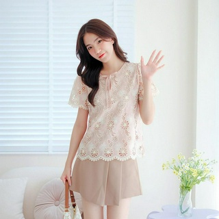 05-273 Bella Classic Lace Blouse - 5 ไซส์