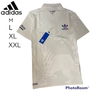 adidas เสื้อคอปกแขนสั้น