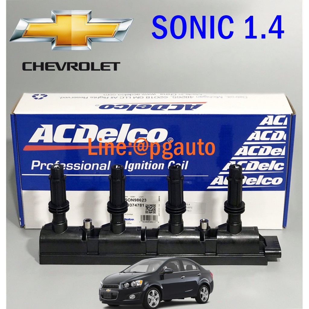 คอยล์จุดระเบิด เชฟโรเลตโซนิค CHEVROLET SONIC เครื่อง 1.4 L (1ตัว) OEM