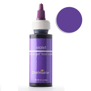 Chefmaster Color Violet Liqua-Gel 2.3oz/5081 สีเจลผสมอาหาร สีม่วง