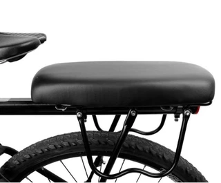 เบาะท้ายจักรยาน รถแม่บ้าน รถเด็ก และตะแกรง แบบติดกับตะแกรงท้าย Bicycle back seat cushion