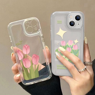 เคสโทรศัพท์มือถือแบบนิ่ม TPU ใส กันรอยเลนส์กล้อง ลายดอกไม้ อวกาศ สําหรับ Samsung A13 Case A12 A22 A23 A31 A32 A33 A50 A51 A52 A52S 5G A53 A71 A72 A73 S10 Plus S20 FE S21 S22 Ultra