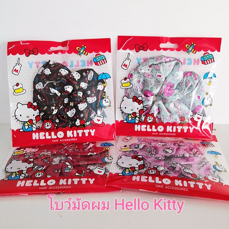 โบว์มัดผม​คิตตี้​ ลายน่ารัก​ Hello​ Kitty​ Hair Accessories​