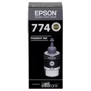 Epson T7741 หมึกกันน้ำของแท้ 100% L605 L655 L1455 M100 M200 1ขวด BKT7741/CYT6641/MTT6641/YLT664