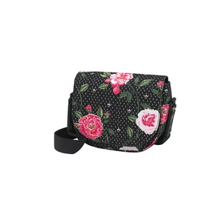 Cath Kidston The Mini Saddle Tea Rose Midscale Black