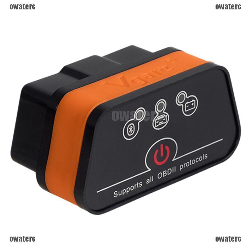 เครื่องสแกนเนอร์วินิจฉัย icar 2 elm 327 บลูทูธ v 3 . 0 obd 2 รถยนต์