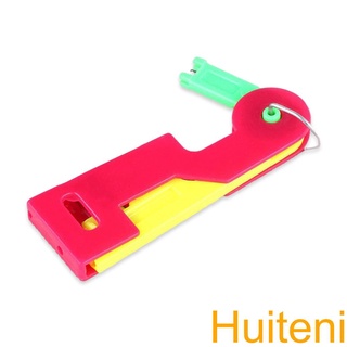 Color Random Automatic Embroidery Needles Threaders Adults Household Plastic Stitch Insertion Fast Threading【Huiteni】