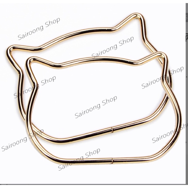 หูหิ้วกระเป๋าเหล็ก ชุบเงิน และชุบทอง ย้ำราคาคู่ละ 50 บาท ย้ำ มีสินค้าพร้อมส่ง