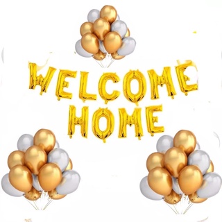 ชุดลูกโป่ง Welcome Home ครบชุด