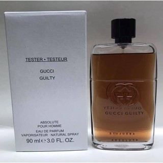 Gucci guilty absolute 90ml edp ซีล &amp; tester