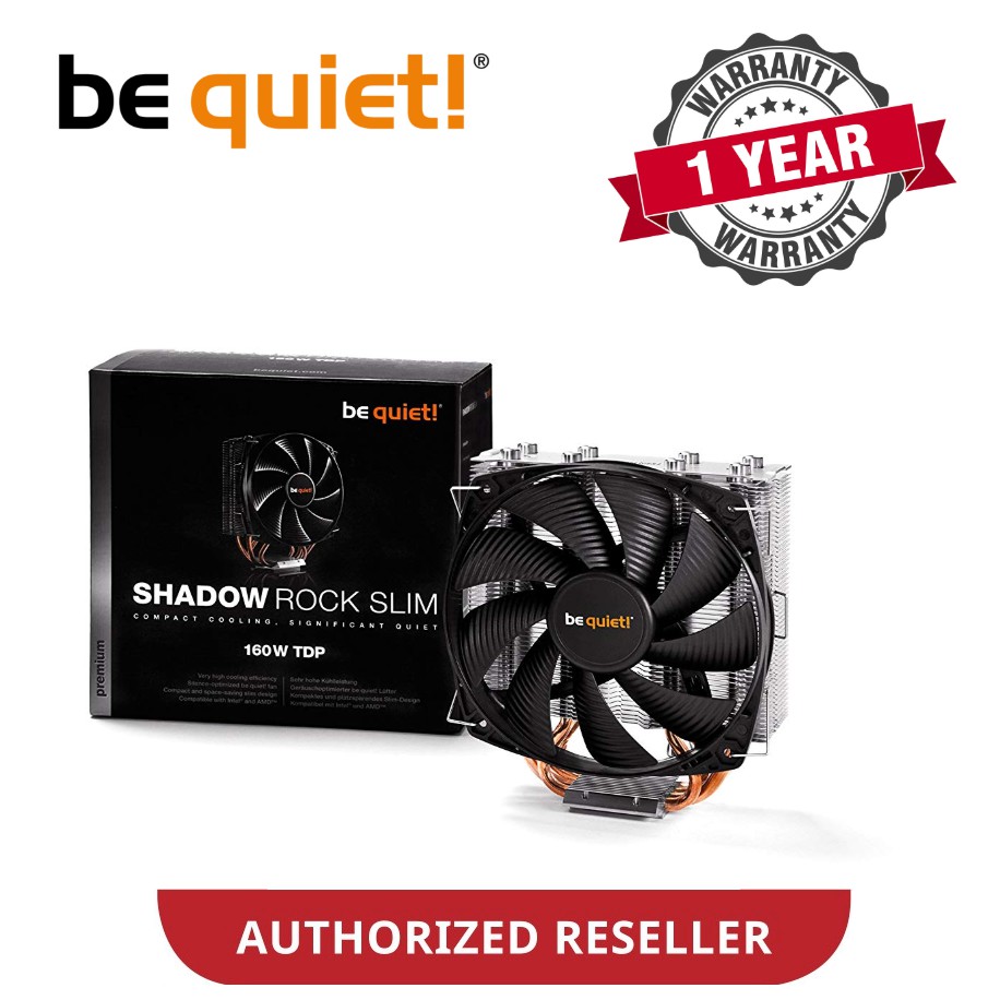 Be quiet! Shadow Rock SLIM Compact Cooling, Significant Quiet CPU Cooler