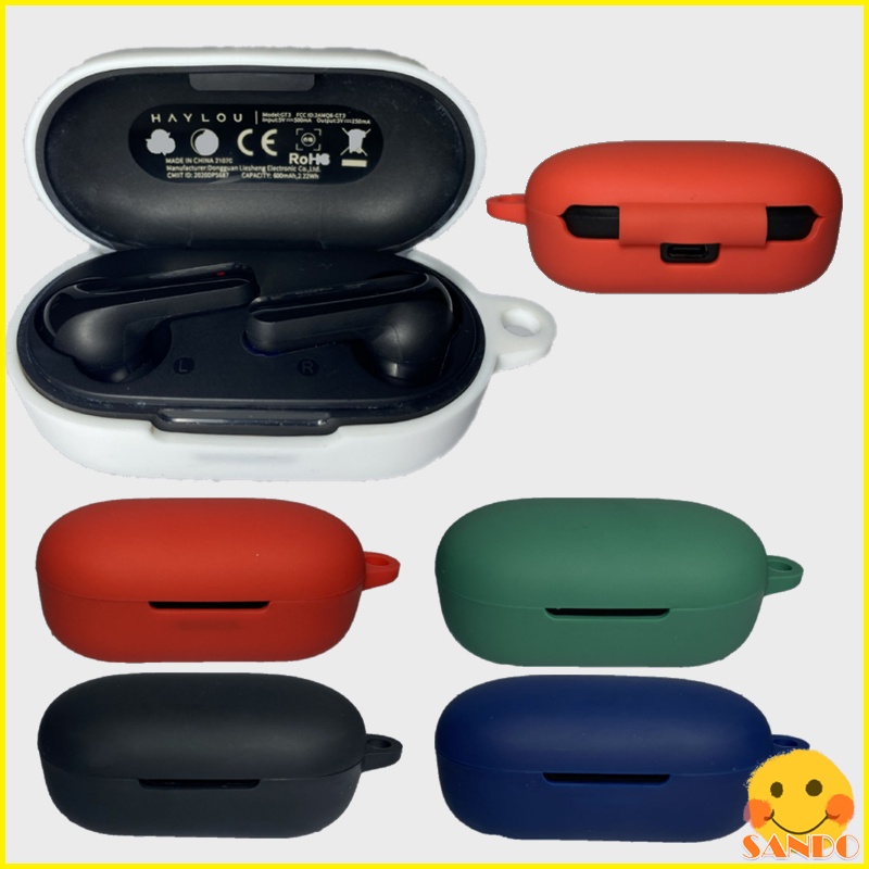 Haylou GT3 Haylou GT3 Pro TWS หูฟังสําหรับ Haylou GT3 Haylou GT3 Pro Haylou GT3 ฝาครอบกรณี