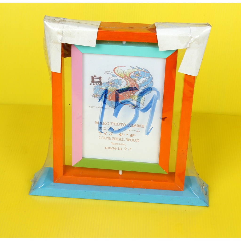 กรอบมินิมอล กรอบกระจก กรอบรูปขนาด 4x6นิ้ว กรอบรูป4*6นิ้ว กรอบรูป4R กรอบรูปจัมโบ้ หมุนได้ ใส่รูปได้ 2
