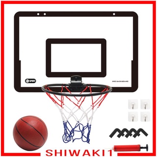 Mini Basketball Hoop Set Exercise Accessories Basketball Toy for Boys Gifts