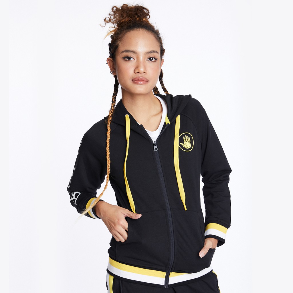 BODY GLOVE Women's SC Cooltex Hoodie เสื้อฮู้ด ผู้หญิง สีดำ-01