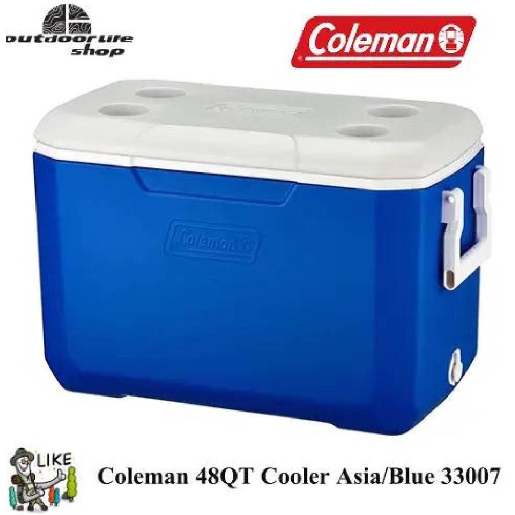 Coleman 48QT Cooler Asia/Blue 33007 TOLC0472