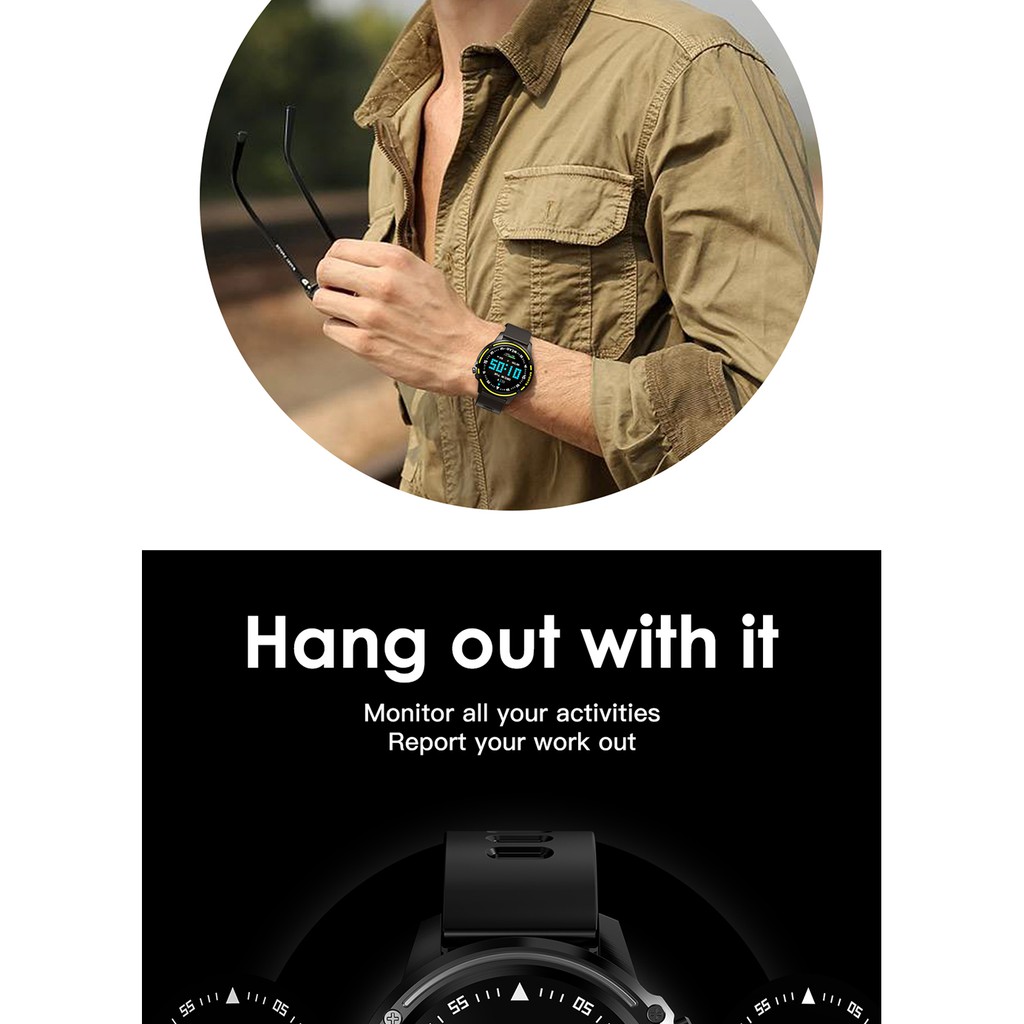 Smart watch L8 นาฬิกาอัจฉริยะติดตามการดูแลสุขภาพ และออกกำลังกาย login
