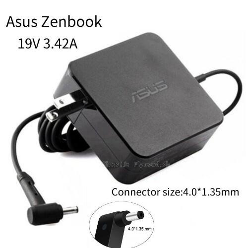 3.42A แล็ปท็อป 19V ASUS อะแดปเตอร์ 4.0*1.35 มม.สําหรับ UX303 UX305F X556U X442U S510U สายไฟ pxb9 4.0