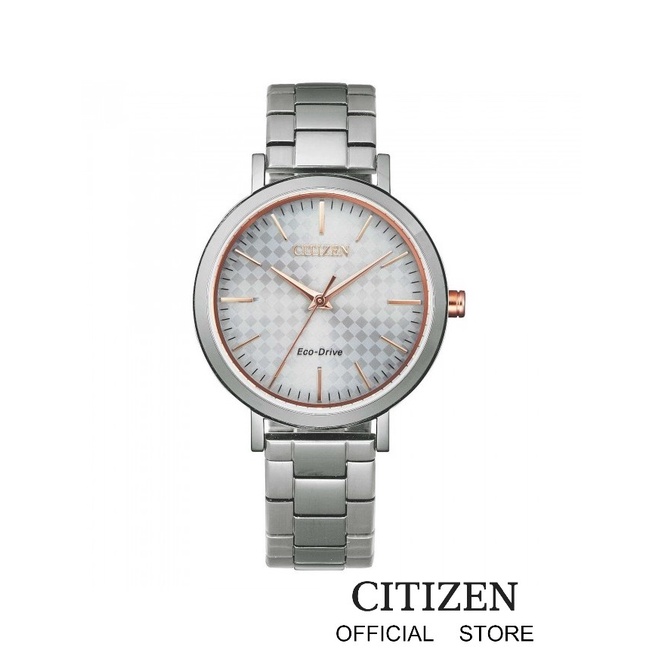 CITIZEN Eco-Drive EM0766-50A Lady Watch ( นาฬิกาผู้หญิงพลังงานแสง )