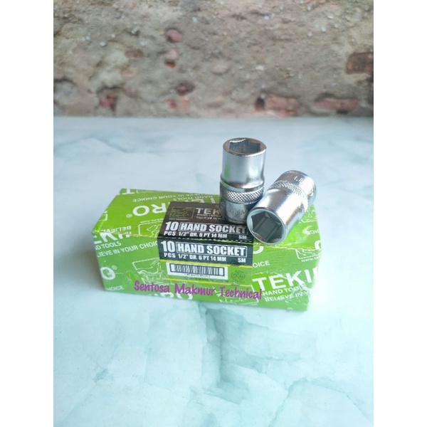 MATA TEKIRO 1/2" 14 MM ประแจซ็อกเก็ตตา 14mm 6PT 12 PT