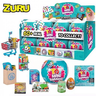 Zuru Five Times Egg Surprise Ball Supermarket Shopping Ball mini brands ของเล่นกล่องสุ่ม รูปไข่ ขนาดเล็ก