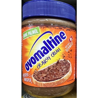 Ovomaltine  crunchy cream  โอโวมอลติน แยมโอวัลติน ครันชี่ จากสวิตเซอร์แลนด์ ขนาด 380g