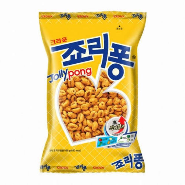 พร้อมส่ง​ 죠리퐁 ขนมซีเรียลอบกรอบ รสหวาน Crown Jolly Pong Cereal Snack