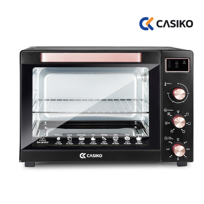 CASIKO เตาอบไฟฟ้า ความจุ 60 ลิตร ขดลวด 6 เส้น รุ่น CK 60L