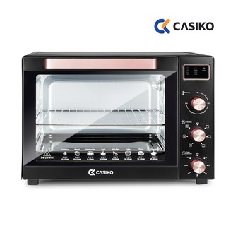 CASIKO เตาอบไฟฟ้า ความจุ 60 ลิตร กระจกนิรภัย 1 ชั้น รุ่น CK 60 L