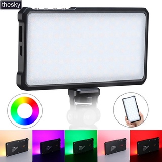 Vijim VL-3 โคมไฟ RGB แบบพกพา เต็มสี สําหรับถ่ายภาพ