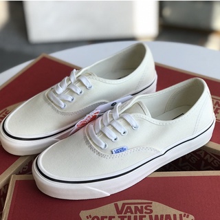 Vans ของแท้ 44 Dx Anaheim รองเท้าผ้าใบลําลอง สีเบจ ข้อสั้น จากโรงงาน