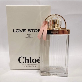 【ของแท้ 💯% 】⚡️ส่งฟรี 🚚 น้ำหอมChloe love story EDT  75 ml.  (โคลเอ้เลิฟสตอรี่โบว์ชมพุ) * กล่องขาย*