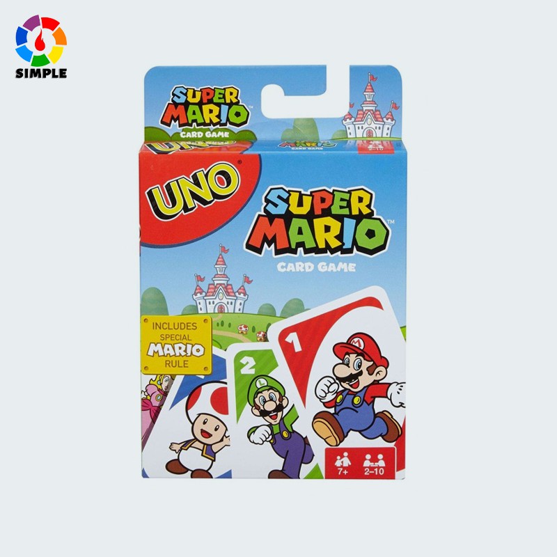 Game Card UNO: Super Mario