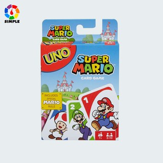 Game Card UNO: Super Mario