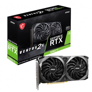 VGA (การ์ดแสดงผล) MSI GeForce RTX 3060 Ti VENTUS 2X 8G OCV1 (LHR) ประกัน 3 ปี