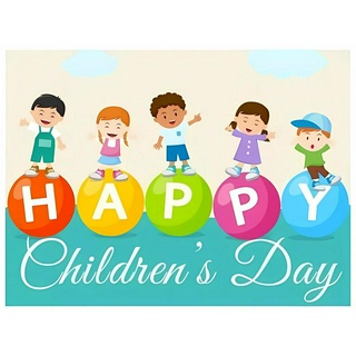 แบนเนอร์ Happy Kids Day สําหรับตกแต่งพื้นหลังถ่ายภาพเด็ก งานปาร์ตี้ ครู