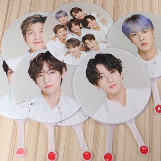 พัดพลาสติก PVC ลาย Bts Bangtan Boys KPOP