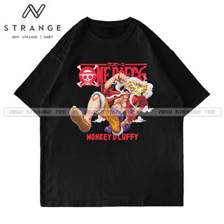 NST Black tshirt Monkey D Luffy Gear 5th One Piece