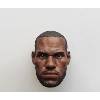1/6 LeBron James Head sculpt 2.0 NBA ของเล่นแกะสลัก สําหรับ Enterbay hot toys phicen