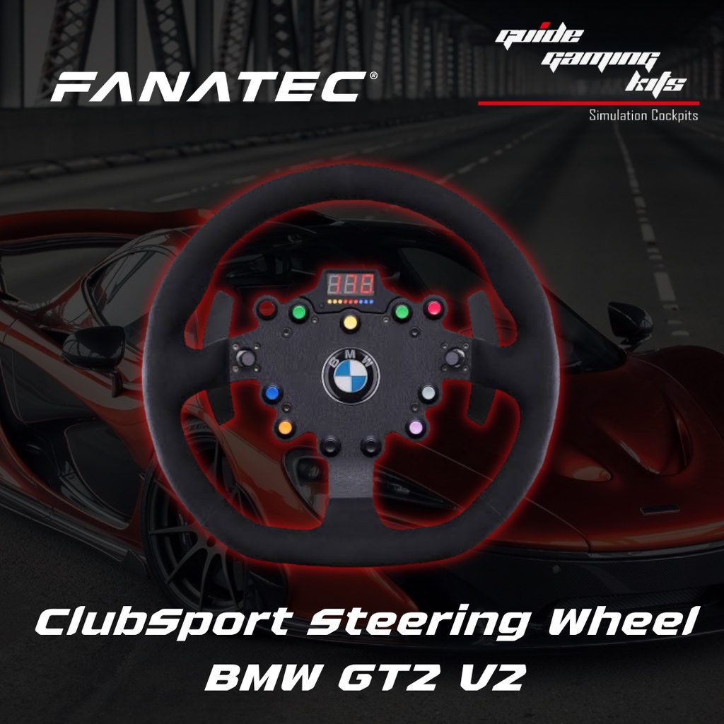 Fanatec ClubSport Steering Wheel BMW GT2 V2