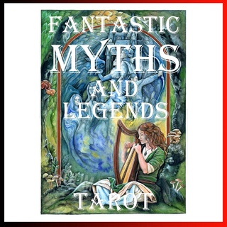 แผ่นภาษาอังกฤษ Fantastic Myths And Legends Tarot 80แผ่น