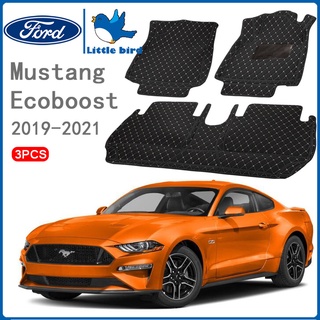 Little Bird พรมปูพื้นรถยนต์ โรงงานผลิตของไทย Ford Mustang Ecoboost 2019-2021 การรับประกันคืนสินค้าภายใน7วัน พรมรถยนต์