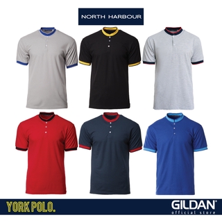 North HARBOUR เสื้อโปโล ลายเซ็น York สีดํา แดง กรมท่า ชาร์โคล รอยัล สปอร์ต สีเทา สําหรับผู้ชาย และผู้หญิง NHB2200