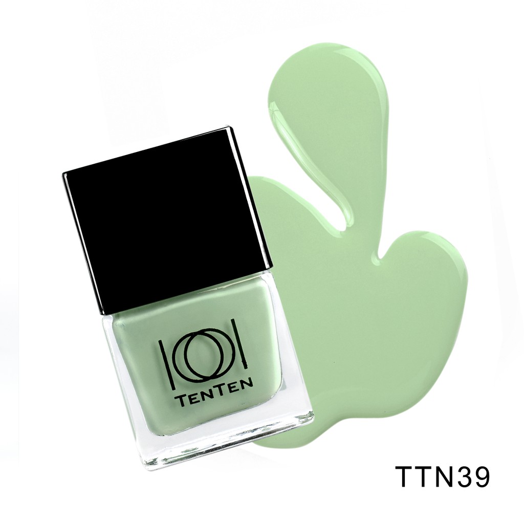 Ten Ten طلاء أظافر أخضر 12 مل TTN39 — صورة 2