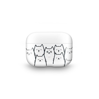 CaseStudi PRISMART WHITE CAT Case for AirPods Pro